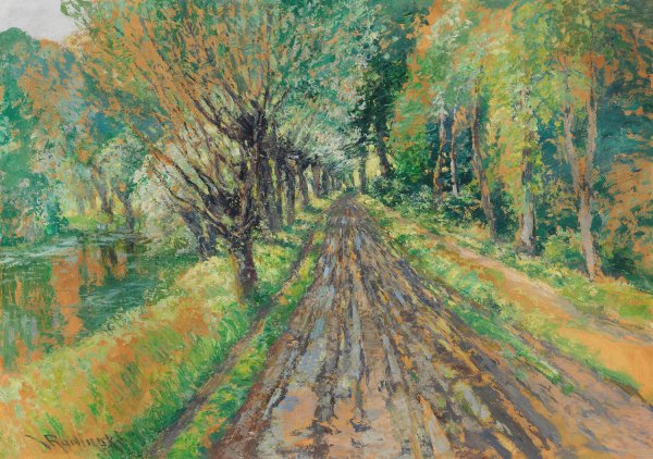 Ohne Titel  by Vaclav Radimsky - Hand-Painted Oil Painting Reproduction