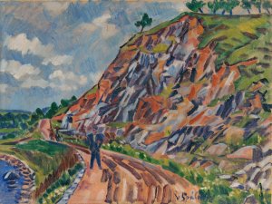 Landscape Near PySel by Vaclav Spala Oil Painting