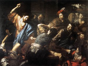 Christ Driving the Money Changers out of the Temple