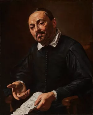 Rafaello Menicucci by Valentin De Boulogne Oil Painting