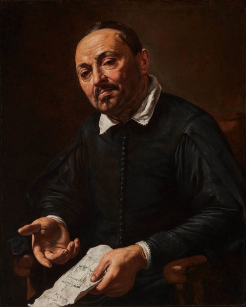 Rafaello Menicucci  by Valentin De Boulogne - Hand-Painted Oil Painting Reproduction