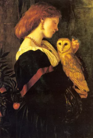 Il Barbagianni Oil painting by Valentine Cameron Prinsep