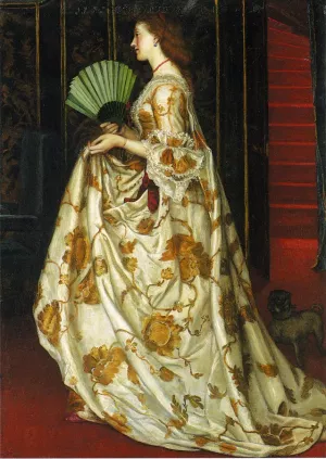 My Lady Betty by Valentine Cameron Prinsep Oil Painting