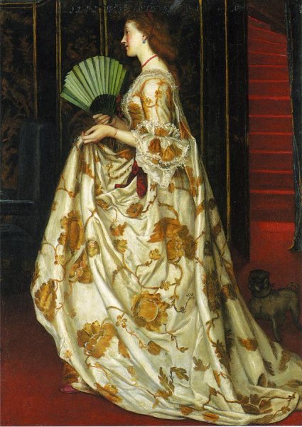 My Lady Betty by Valentine Cameron Prinsep - Hand-Painted Oil Painting Reproduction