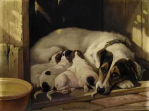 Room for a Small One by Valentine Thomas Garland - Oil Painting Reproduction
