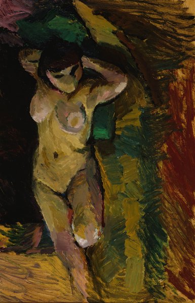The Nude  by Valle Rosenberg - Hand-Painted Oil Painting Reproduction