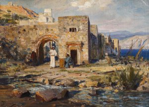 The Apostle Matthew by Vasily Dmitrievich Polenov Oil Painting