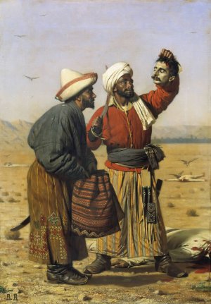 After a success by Vasily Vereshchagin Oil Painting