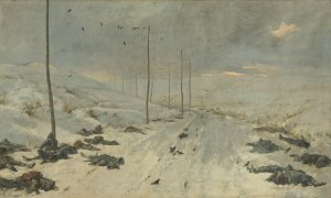 After the Fight by Vasily Vereshchagin Oil Painting