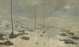 After the Fight by Vasily Vereshchagin Oil Painting