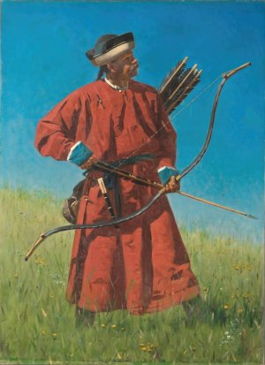 Bukhara soldier by Vasily Vereshchagin Oil Painting