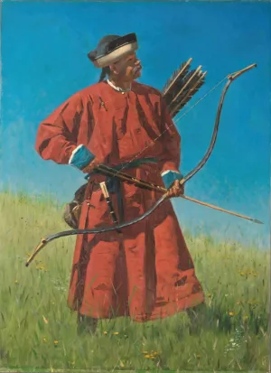 Bukhara soldier by Vasily Vereshchagin Oil Painting