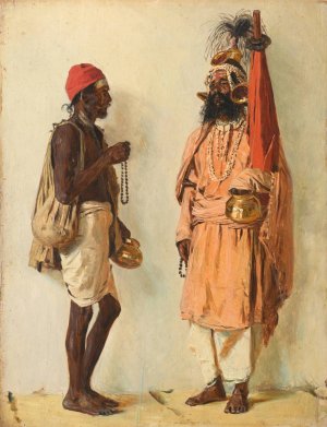 Fakirs by Vasily Vereshchagin Oil Painting