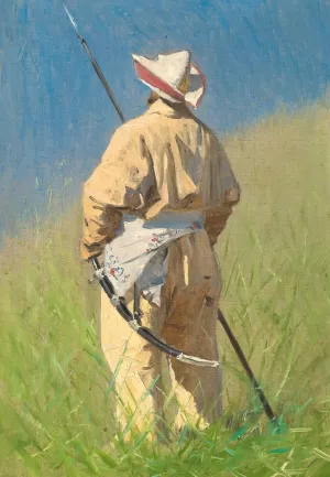 Kyrgyz Oil painting by Vasily Vereshchagin