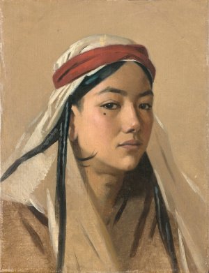 Portrait of Bachi by Vasily Vereshchagin Oil Painting