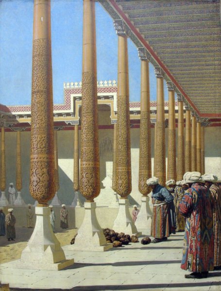 Main Product Photo of Presentation of the trophies  Painting by Vasily Vereshchagin