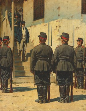 The Spy by Vasily Vereshchagin Oil Painting