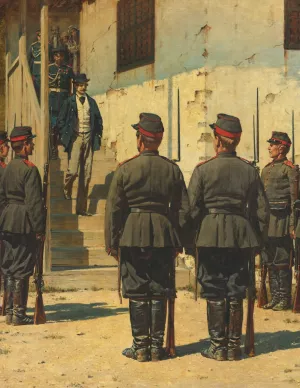 The Spy by Vasily Vereshchagin Oil Painting