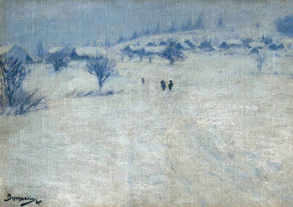 Main Product Photo of Winter Landscape  Painting by Vasily Vereshchagin