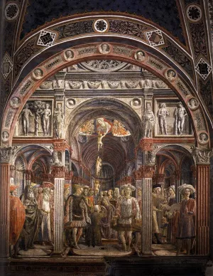 The Founding of the Spedale di Santa Maria della Scala by Vecchietta - Oil Painting Reproduction