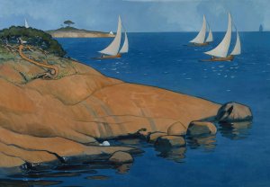 Archipelago View by Venny Soldan-Brofeldt Oil Painting