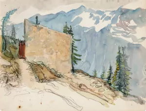 Landscape from Tyrol by Venny Soldan-Brofeldt Oil Painting