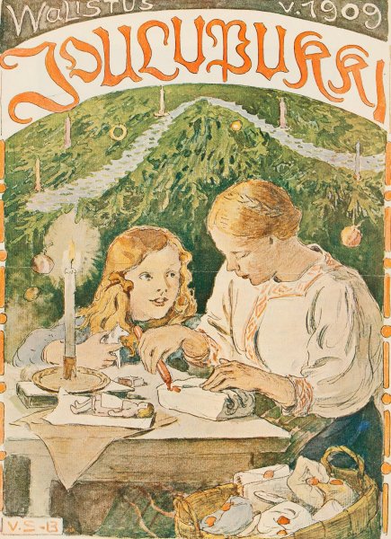 Mother and Son  by Venny Soldan-Brofeldt - Hand-Painted Oil Painting Reproduction