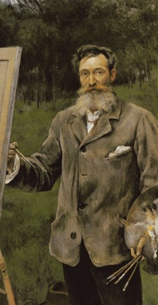 Main Product Photo of El Pintor Ricardo Arredondo Painting by Vicente Cutada y Toraya