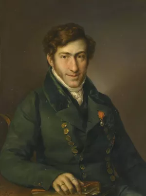 Portrait of Don Francisco De Paula of Bourbon, Infante of Spain by Vicente Lopez Portana Oil Painting