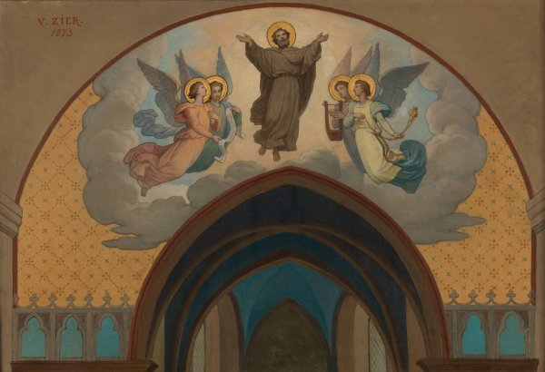 Main Product Photo of Glorification de Saint Leonard  Painting by Victor Casimir Zier