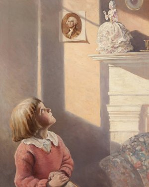 Washington's Birthday by Victor Coleman Anderson Oil Painting