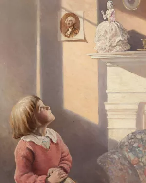 Washington's Birthday by Victor Coleman Anderson Oil Painting