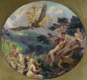 L'Ambroisie by Victor Emile Prouve Oil Painting