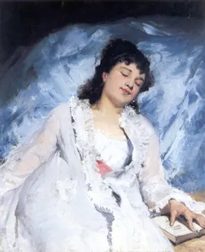 Sweet Repose painting by Victor Gabriel Gilbert