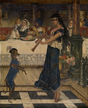Gipsy by Victor Lagye Oil Painting