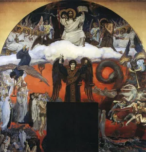 Judgement Day painting by Viktor Vasnetsov