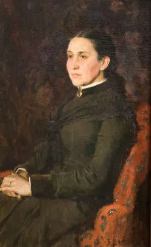 Elizaveta Grigorievna Mamontova by Victor Mikhailovich Vasnetsov Oil Painting