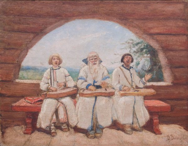 Main Product Photo of Guslyary  Painting by Victor Mikhailovich Vasnetsov