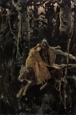 Ivan Zarevitsh by Victor Mikhailovich Vasnetsov Oil Painting