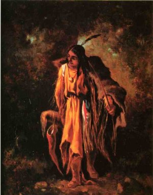 In the Woodlands by Victor Nehlig Oil Painting