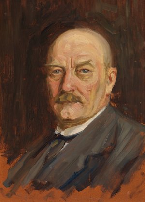 Self-Portrait by Victor Westerholm Oil Painting