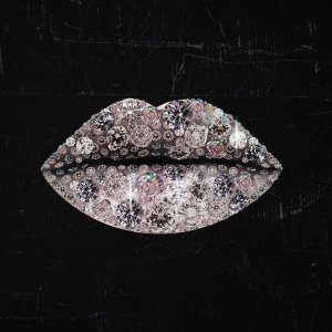 Glam Kiss IV Oil Painting by Victoria Barnes - Bestsellers