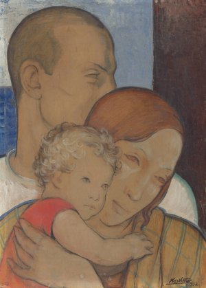 Family by Viktor Kiss Oil Painting