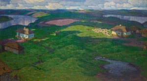 Wolkenschatten by Viktor Sarubin Oil Painting