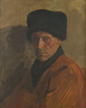 Hollandischer Fischer by Viktor Scharf Oil Painting