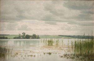 Esrom so by Vilhelm Groth Oil Painting