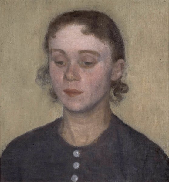 Main Product Photo of The Artist's Wife, Ida Hammershoi, nee Ilsted  Painting by Vilhelm Hammershoi
