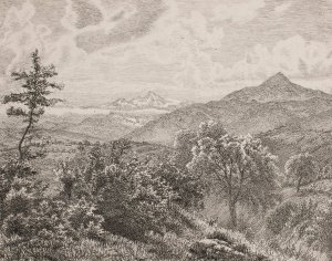 Hojfjeldslandskab by Vilhelm Kyhn Oil Painting