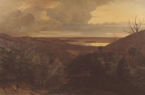 Late Evening near Himmelbjerget, Jutland by Vilhelm Kyhn Oil Painting