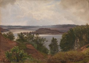 The Lakes at Laven near Silkeborg by Vilhelm Kyhn Oil Painting